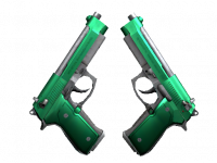 Dual Berettas Emerald